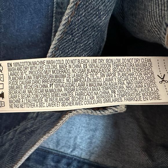 Forever 21 Men Fubu 05 Jean Jacket, Small, Pre-owned - Picture 6 of 6